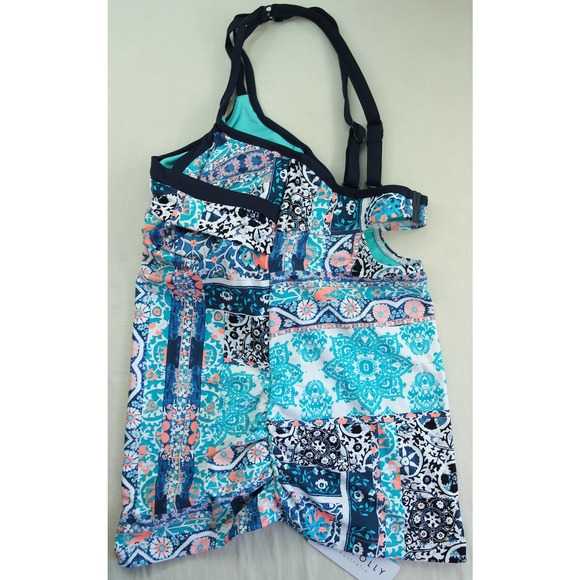 Seafolly Tankini Swim Top Size 6 DD Wrap Underwire - Picture 4 of 7